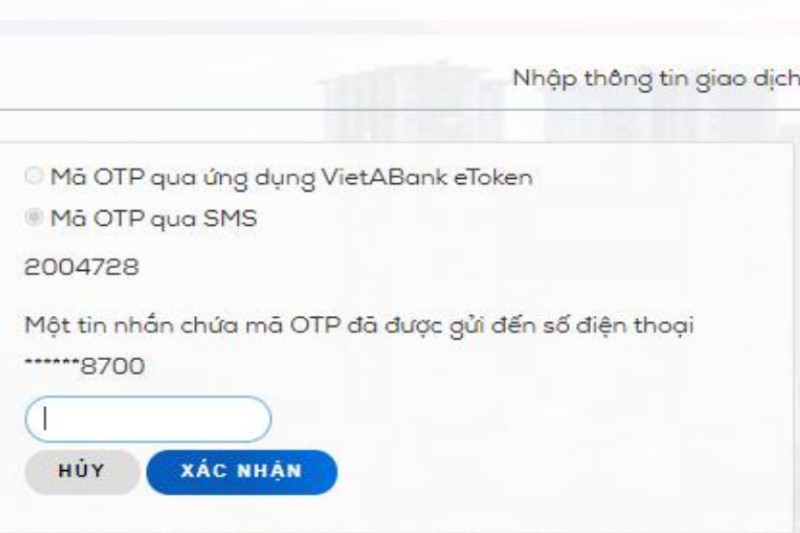 Cách mở sổ tiết kiệm online VietABank