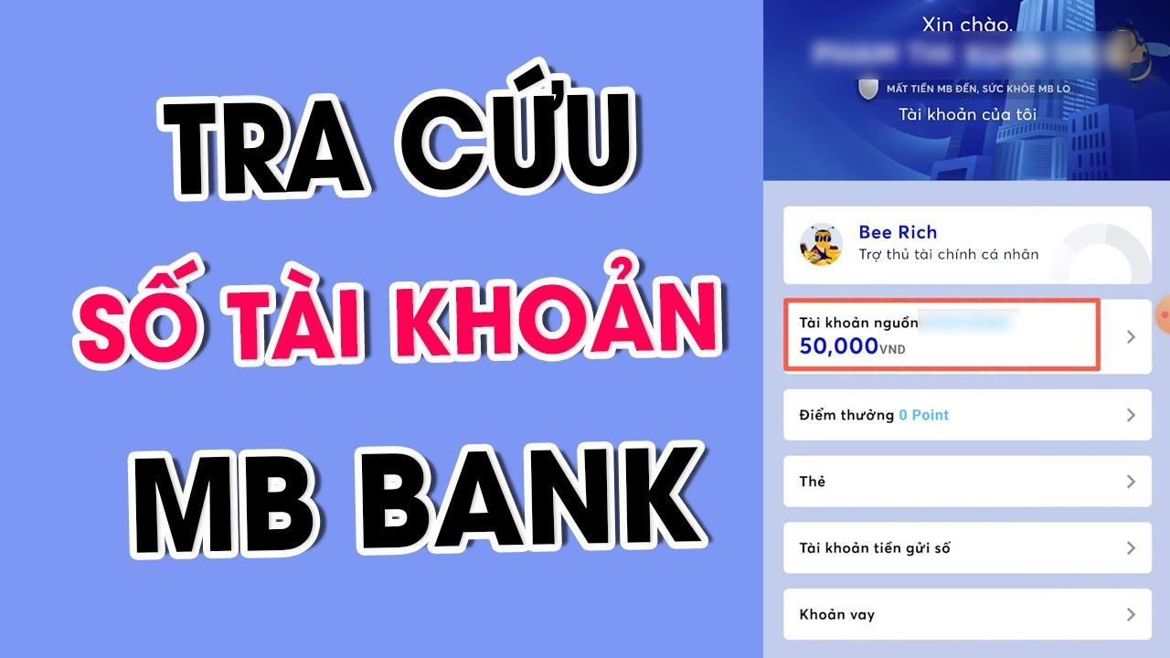Tra cứu số tài khoản MB bank có thực hiện được không?