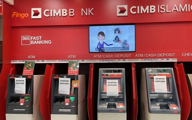 Cách khóa thẻ CIMB bank tại cây ATM