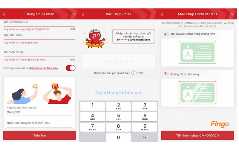 Mở tài khoản CIMB online 2