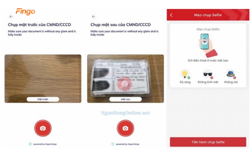 Mở tài khoản TPBank online bước 3